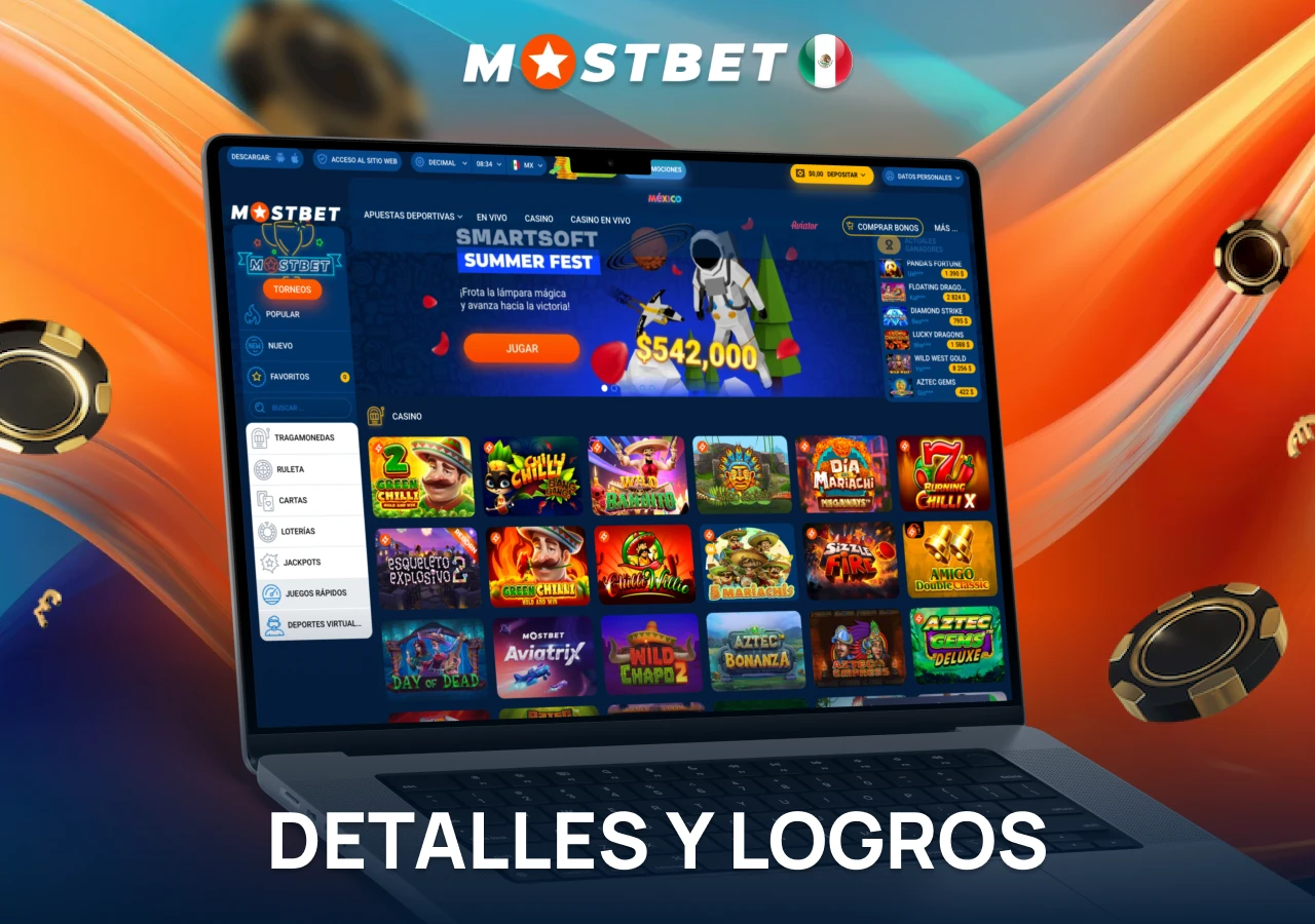 Detalles acerca de un casino en línea popular en México
