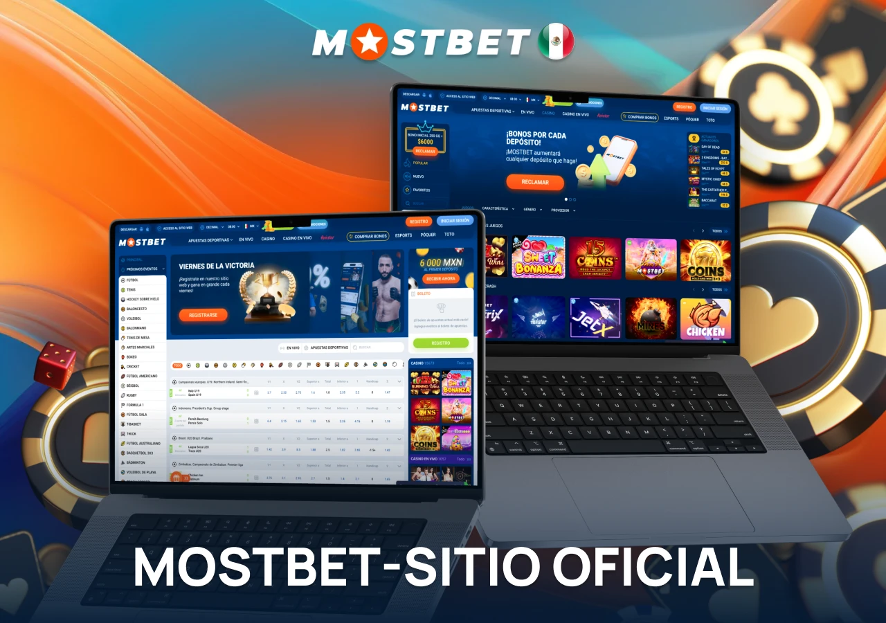 Página web oficial de juegos de casino en línea en México