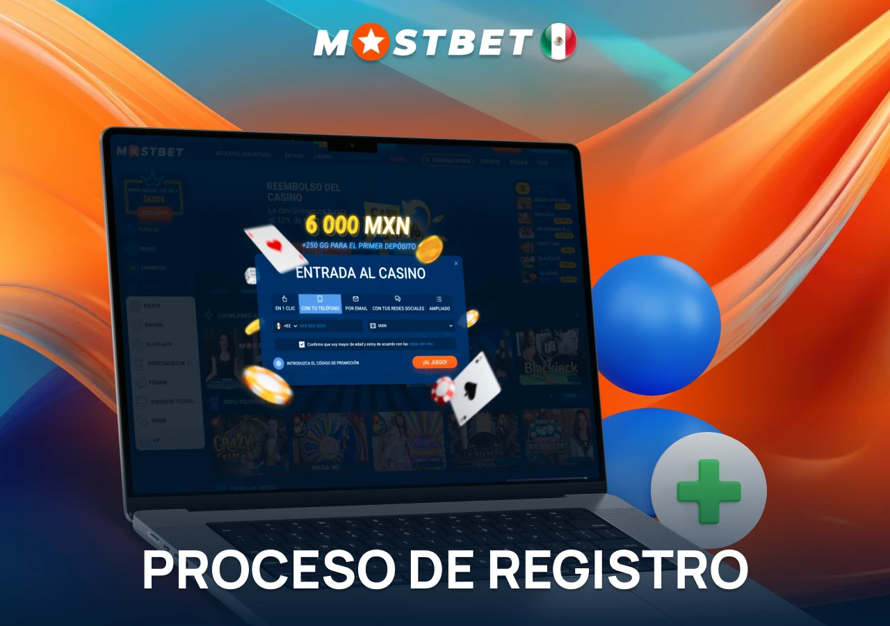 Cómo registrarse en la plataforma de casino.