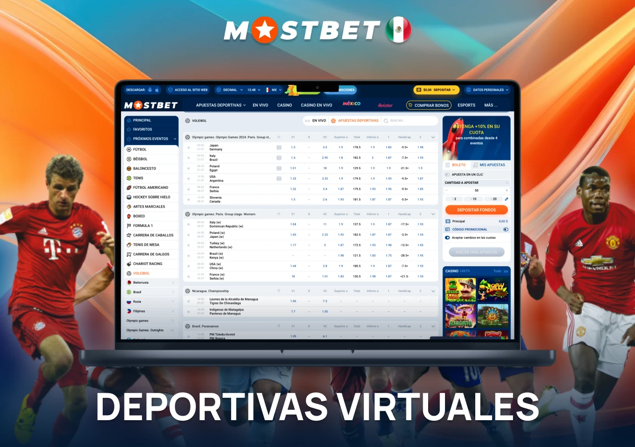 Explorando el universo de los deportes virtuales en la plataforma de apuestas.