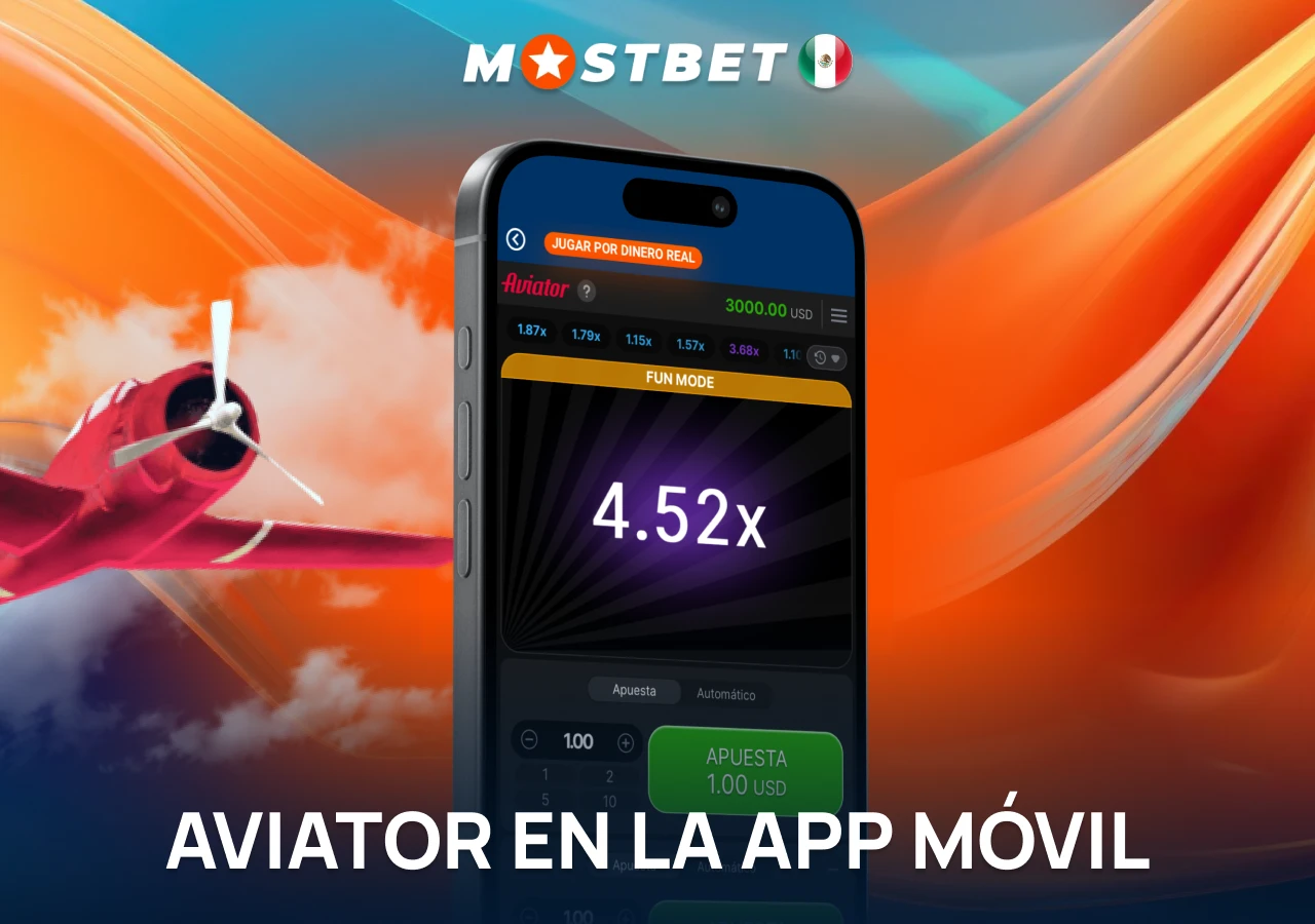 Descubre la emoción del juego en la aplicación móvil de Mostbet.