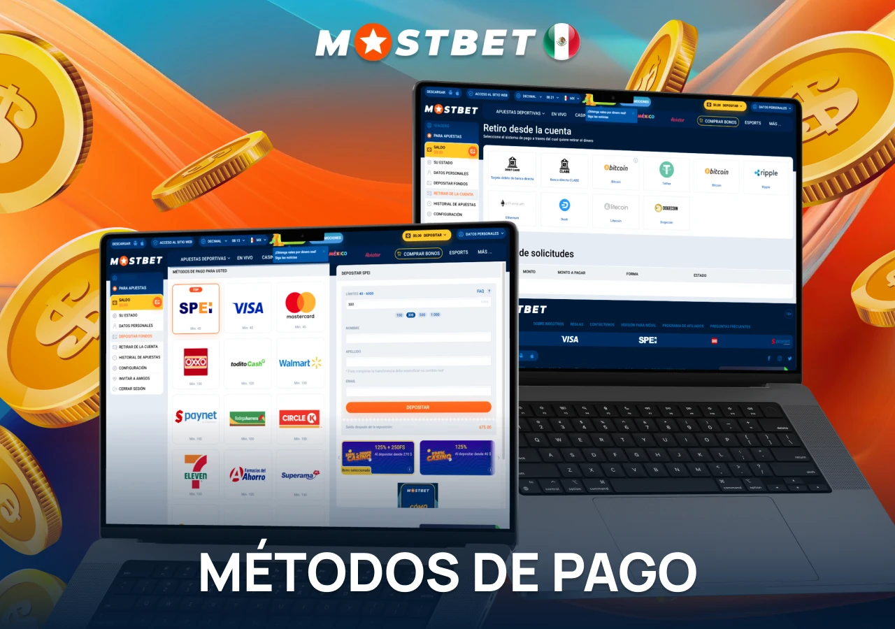 Opciones de pago disponibles para los usuarios en México